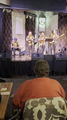 Enjoying Hooipili at the Aurora Uke Festival