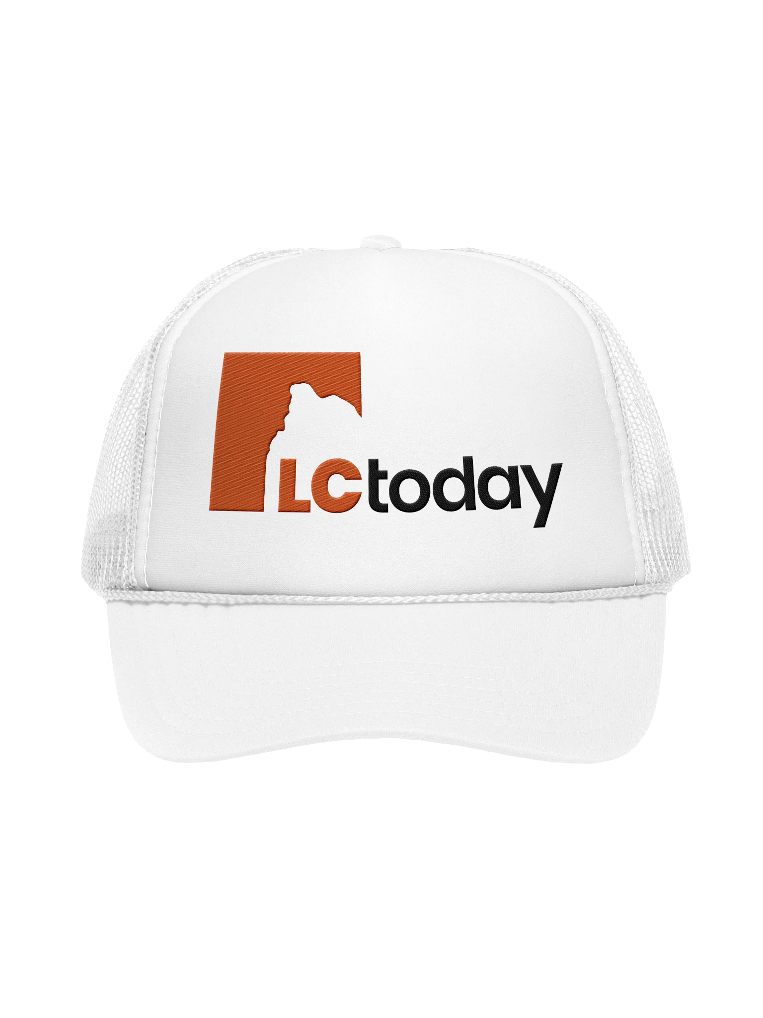 LCtoday Logo Trucker Hat - White product image (1)