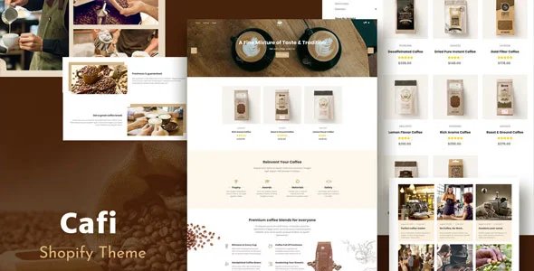 Cafi - Shopify Responsive Coffee Shopify product image (1)