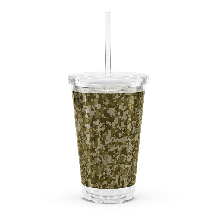 Pixelated Camo Double Wall Tumbler product image (1)