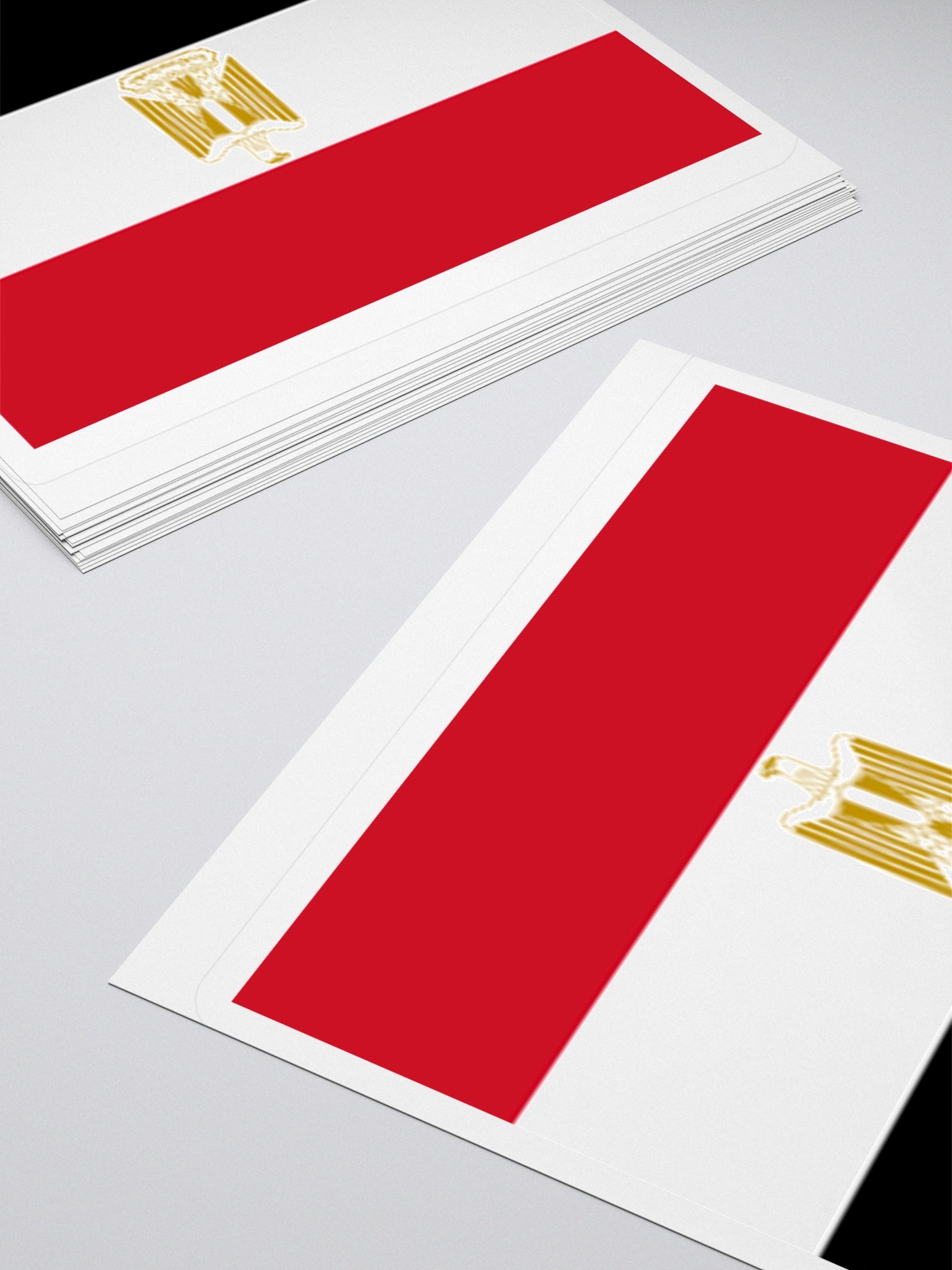 Egypt Flag Sticker | Eagle of Saladin Design | Durable Vinyl | 3 Sizes product image (11)