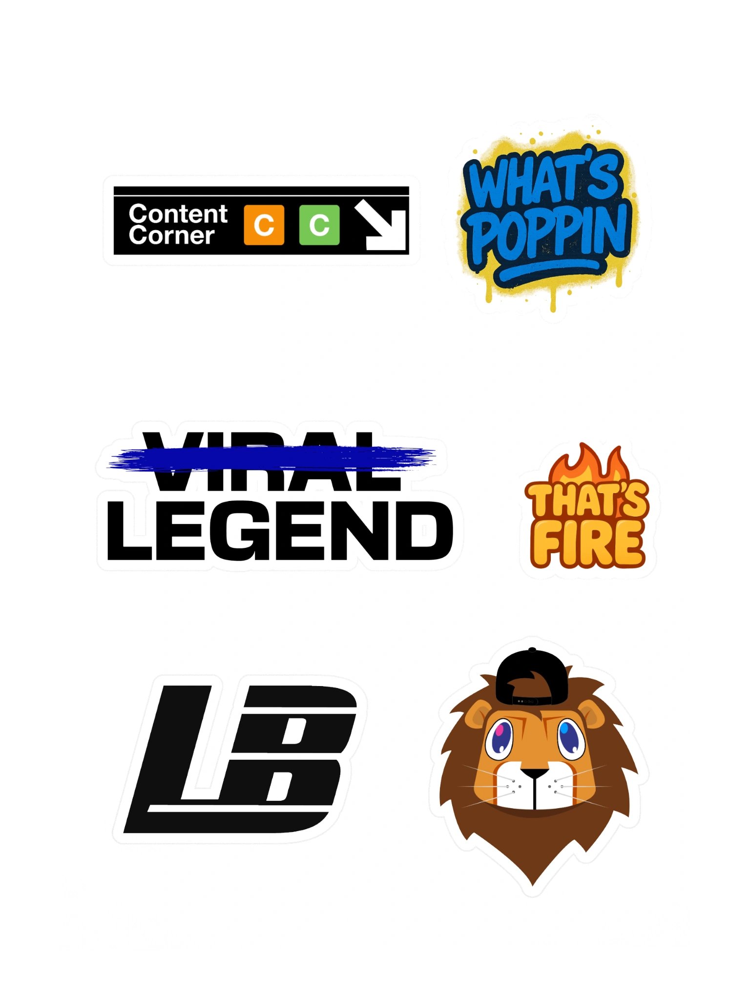 LB Sticker Pack 1 product image (3)