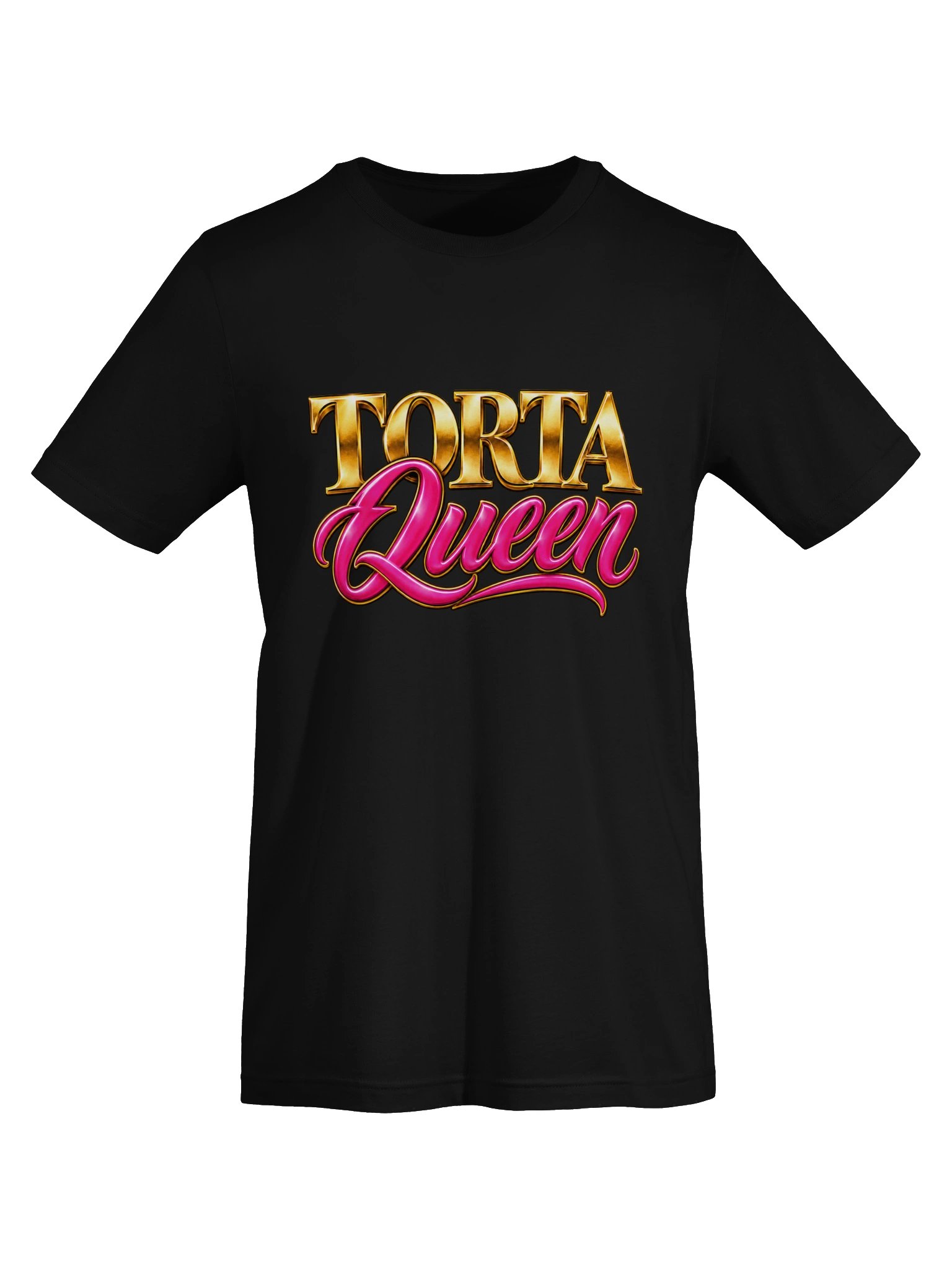 Torta Queen — Pink & Gold Tee product image (5)