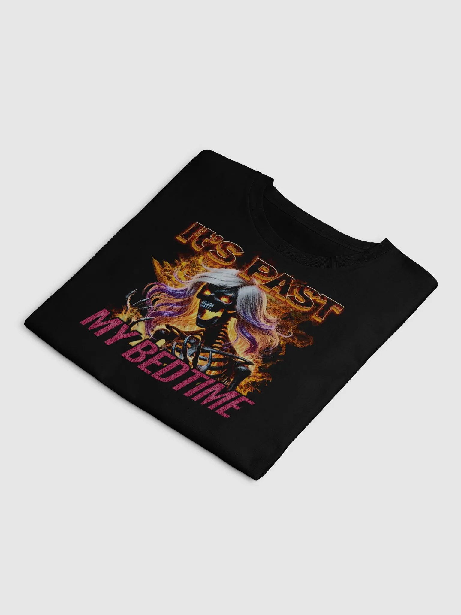 its past my bedtime unisex crop tee product image (7)