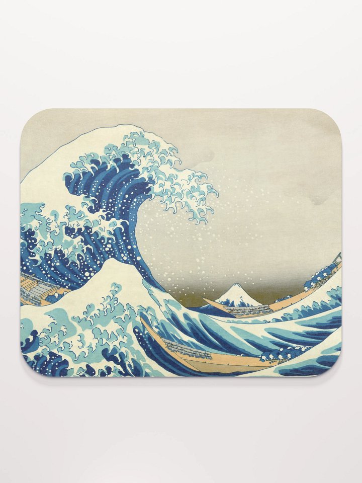 Hokusai – The Great Wave off Kanagawa Mouse Pad product image (2)