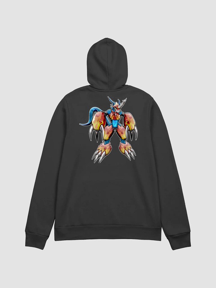 Flamedra Grid Bella+Canvas Supersoft Hoodie product image (8)
