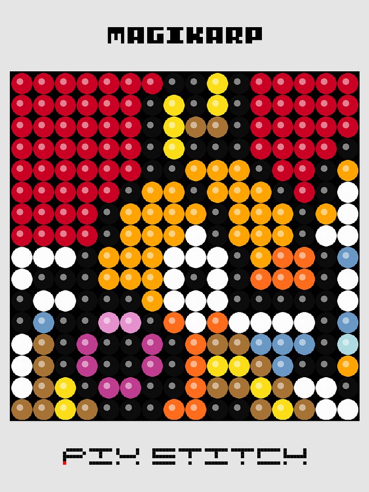 Magikarp Pixel Art product image (1)