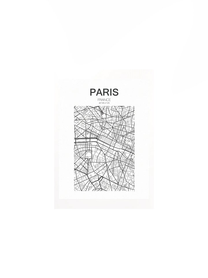Paris Streets - Enhanced Matte Paper Poster product image (2)