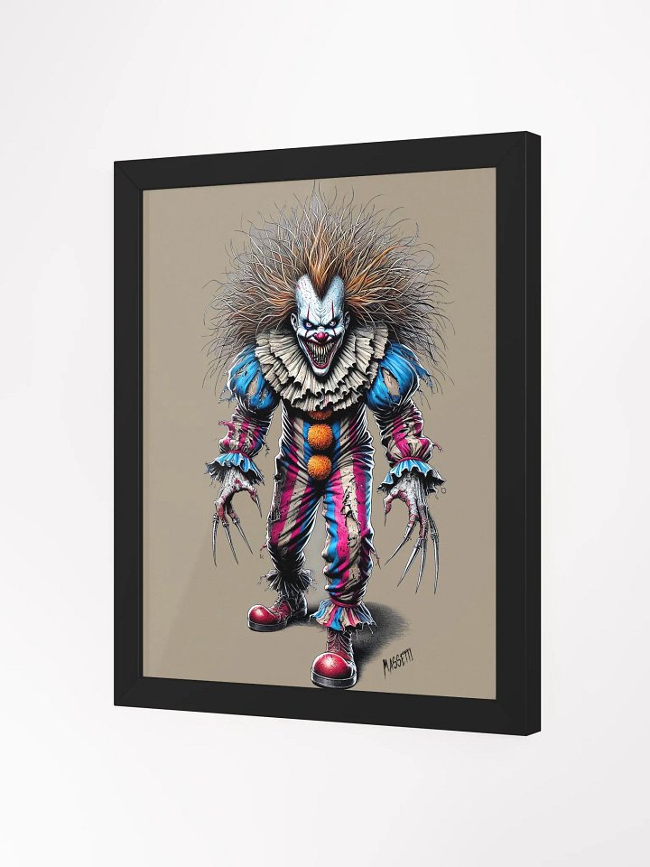 FREAKO the Clown Framed Matte Poster product image (2)