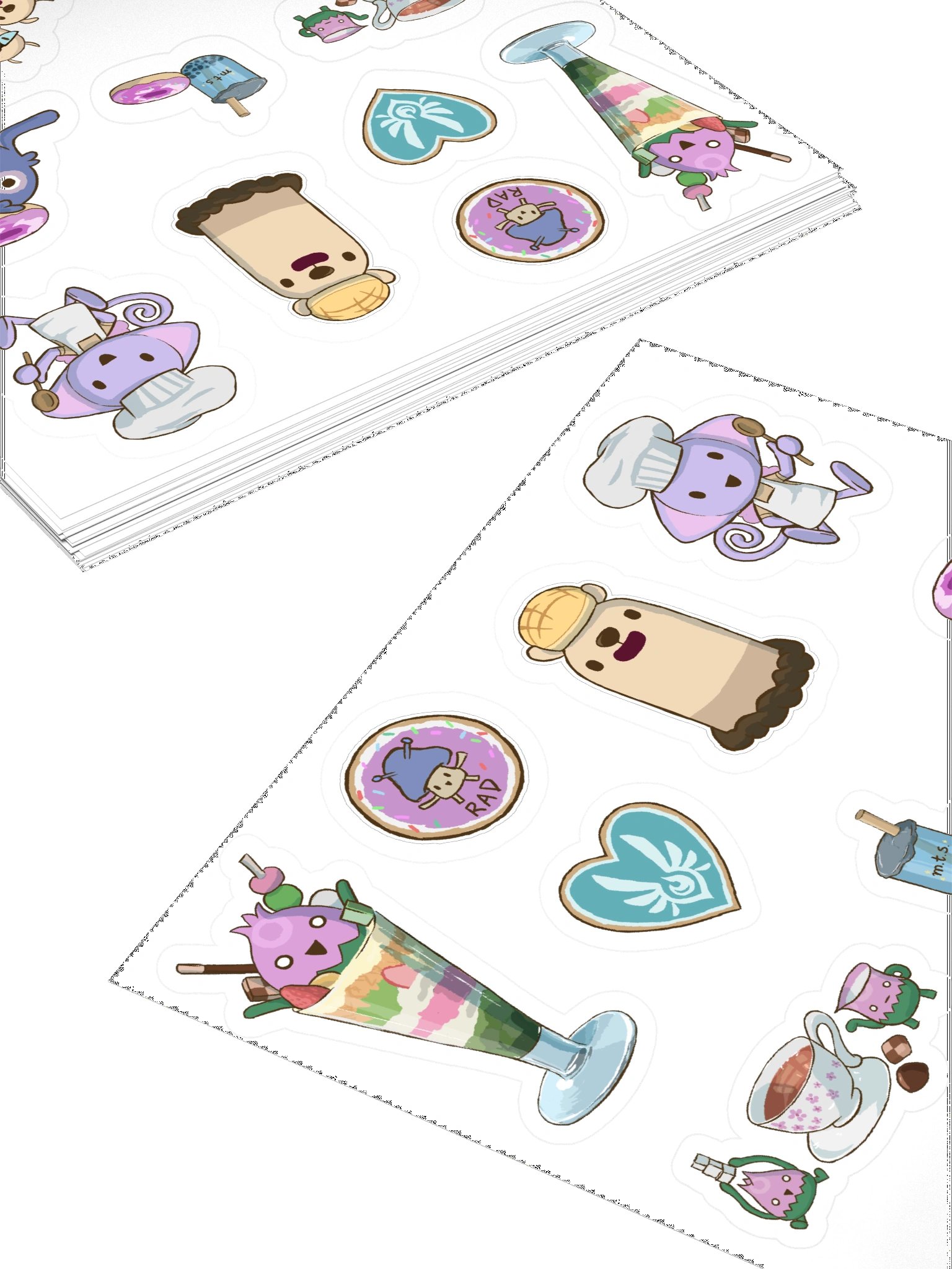 Rakuen Dessert Stickers product image (4)