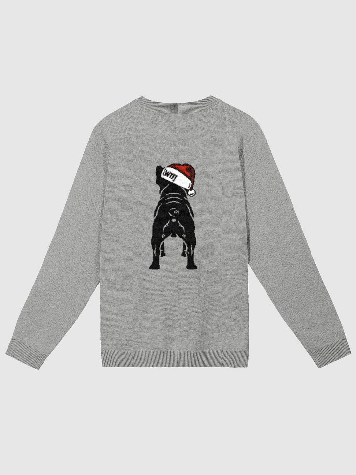 WTF! Christmas Frenchie Knitted Crewneck product image (2)