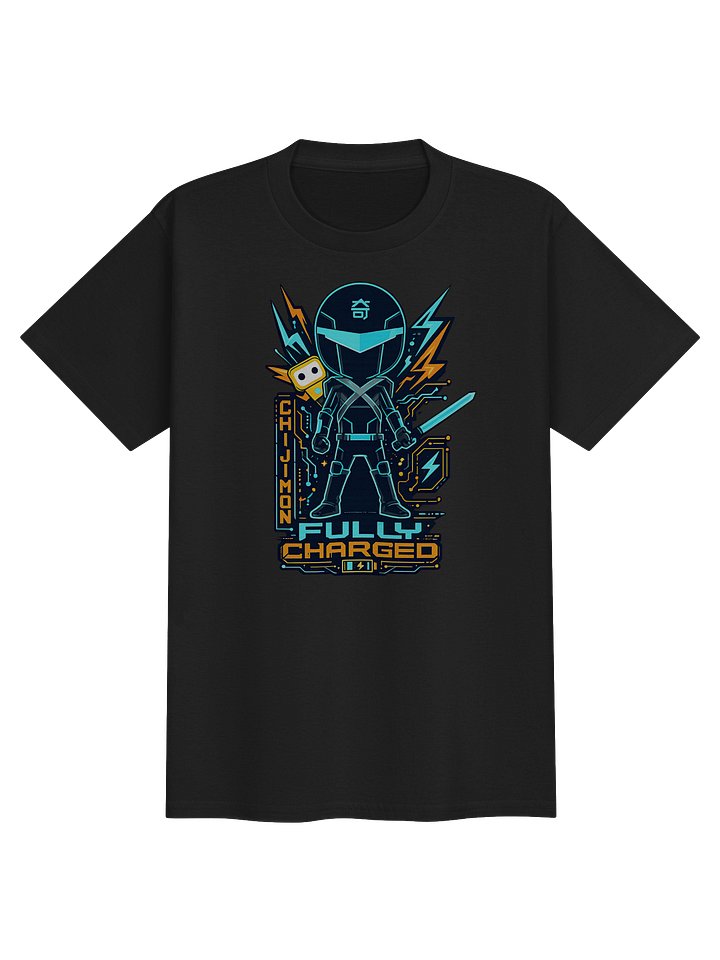Ninjun Fully Charged - Chijimon T-Shirt (Youth) product image (2)