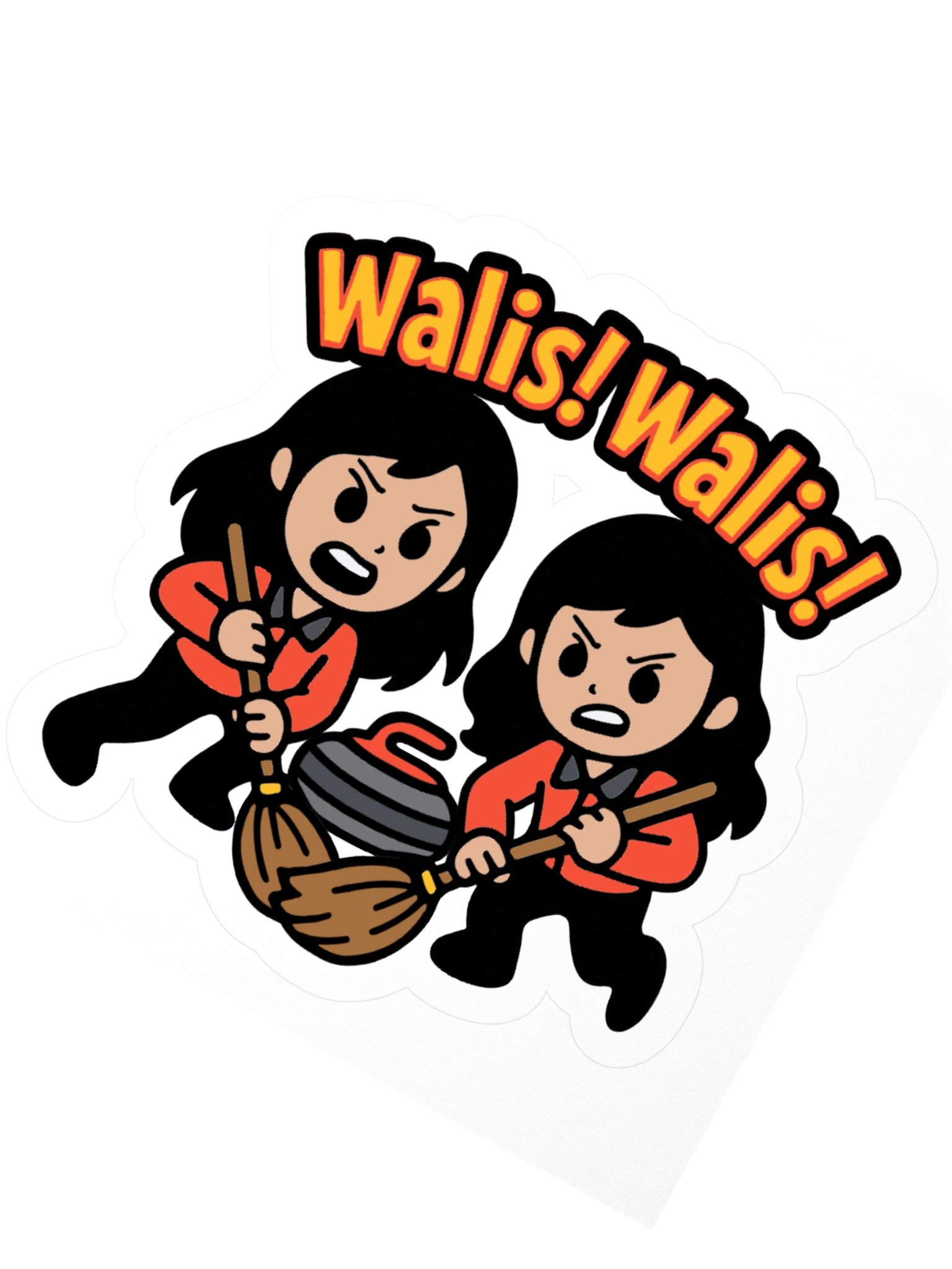 "Walis! Walis!" Sticker product image (3)