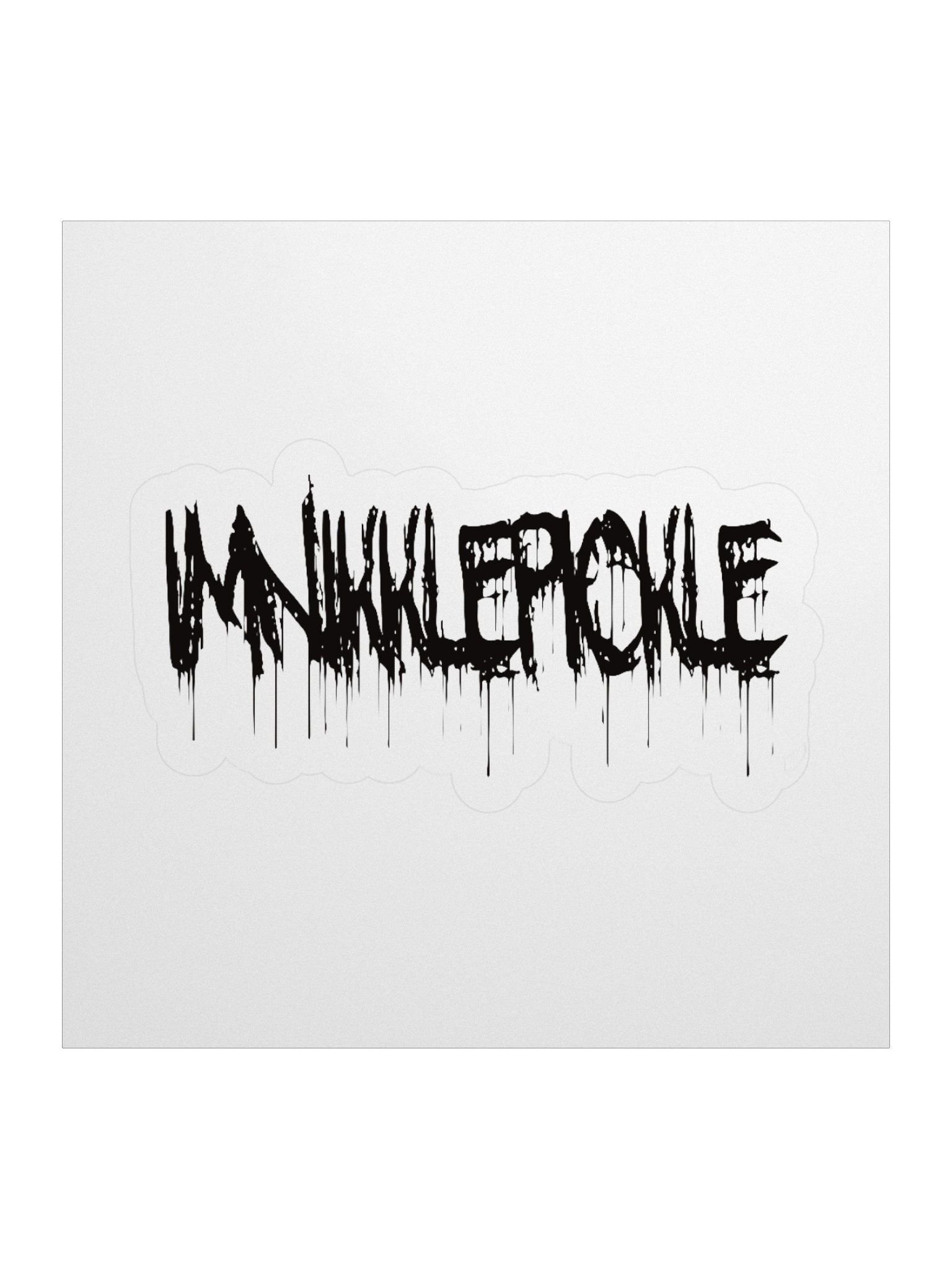 ImNikklePickle sticker product image (1)