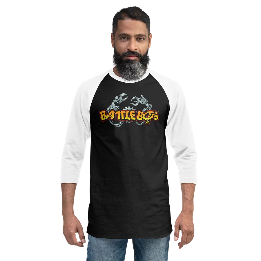 Battlebots Vintage Triblend 3/4 Raglan Tee - BattleBots Basics! product image (2)
