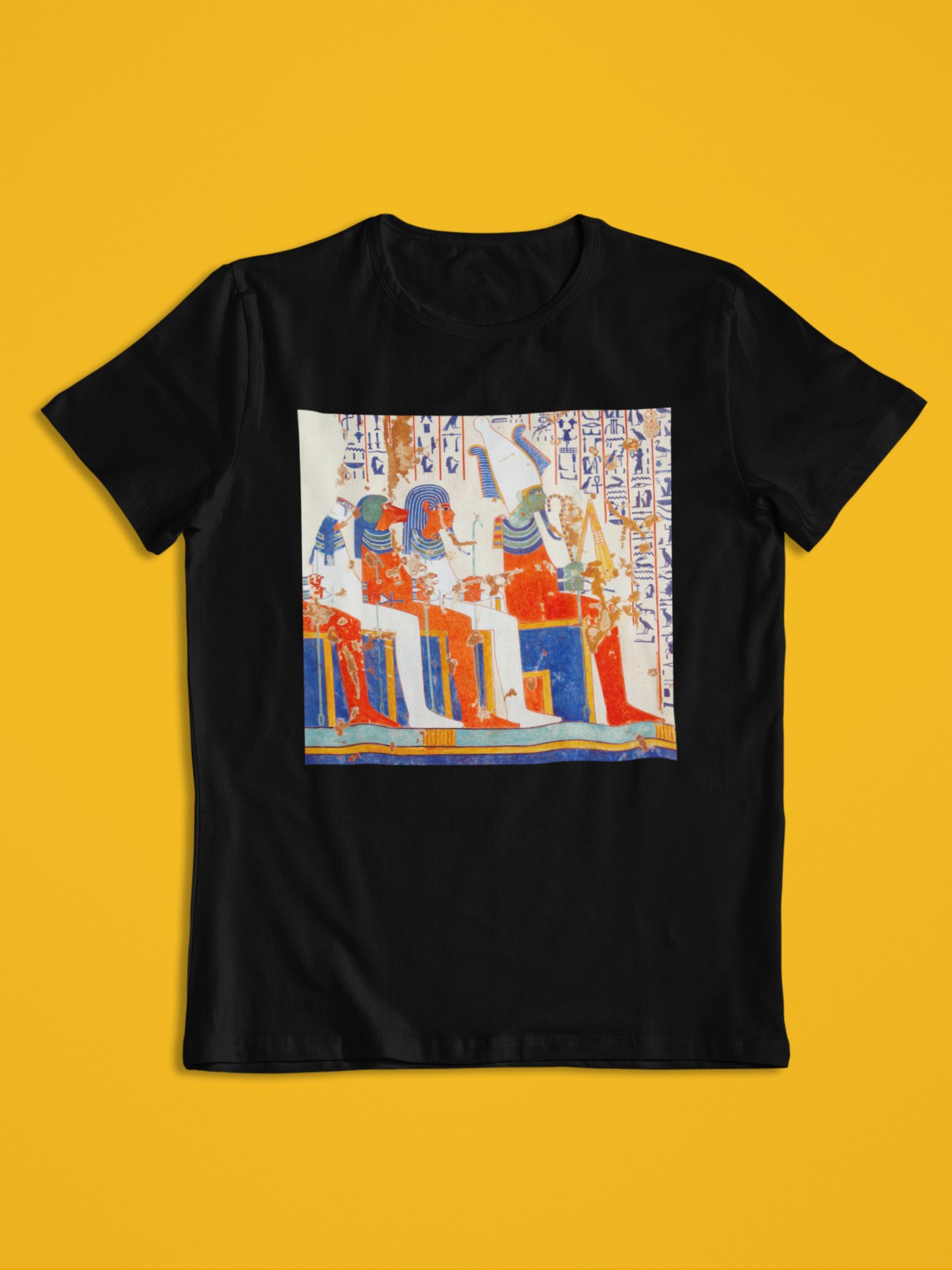 Osiris and the Four Sons of Horus Ancient Egypt Art Unisex T-Shirt product image (1)