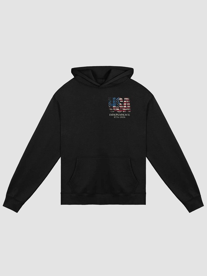 USA 250th Independence Hoodie | 1776-2026 Semiquincentennial | Patriotic Eagle & Flag product image (2)