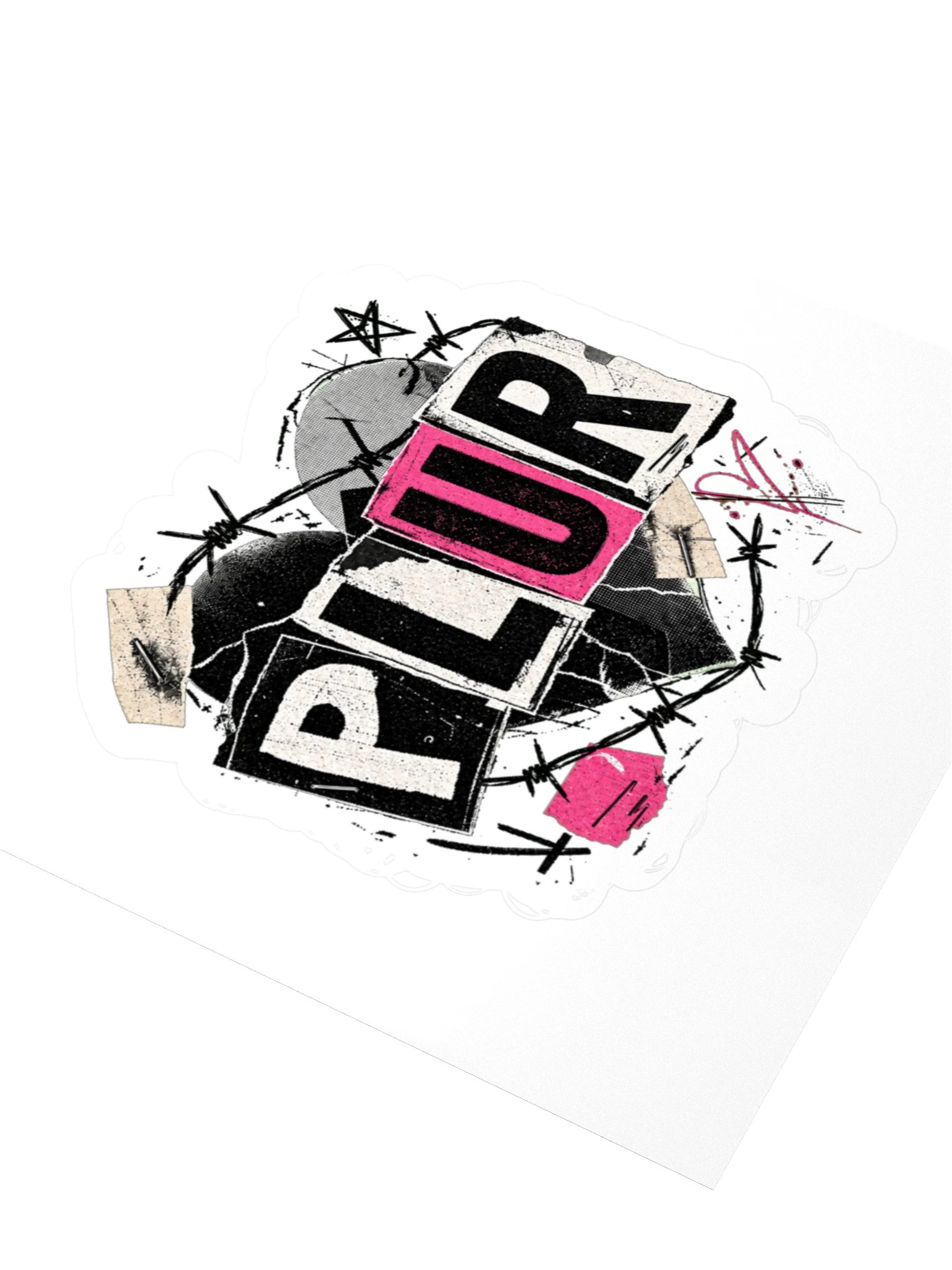 UnbotheredCo PLUR Sticker product image (3)