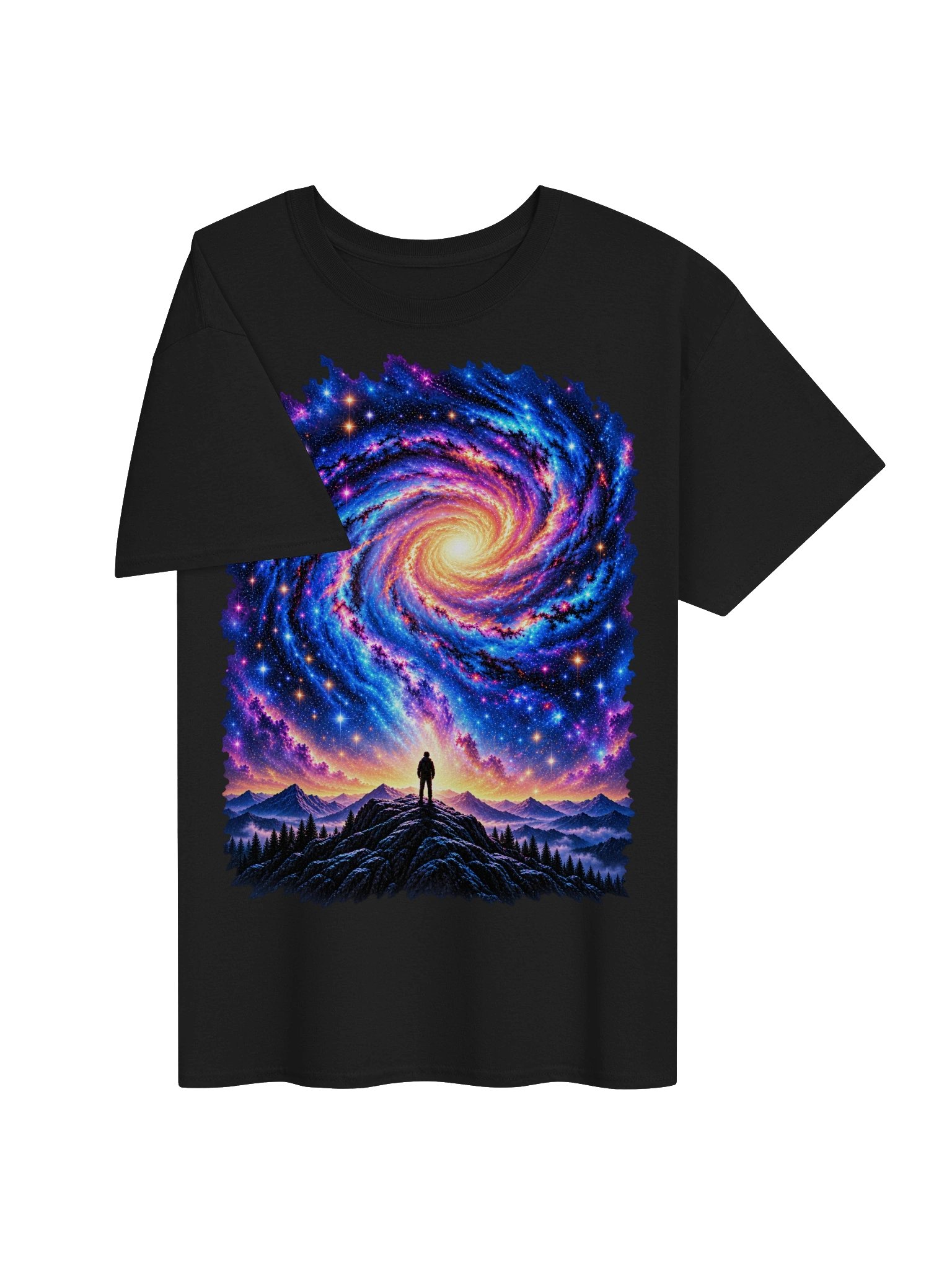 Stargazer — Spiral Galaxy Tee product image (3)