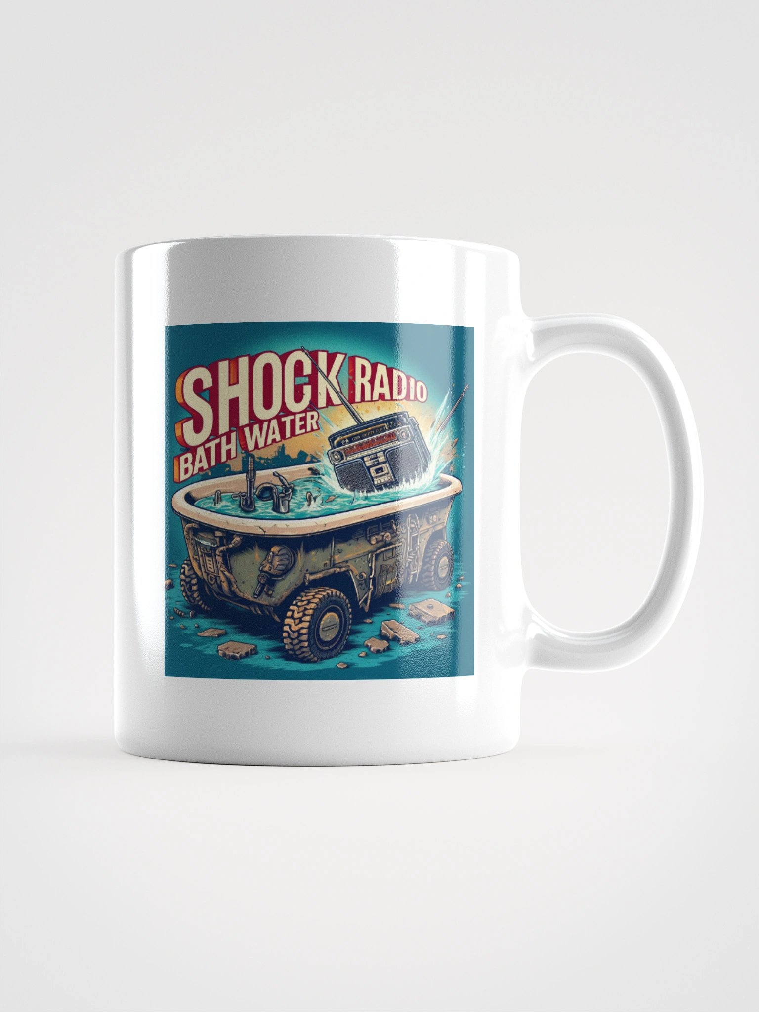 Shock Radio Bath Water Mug! product image (2)