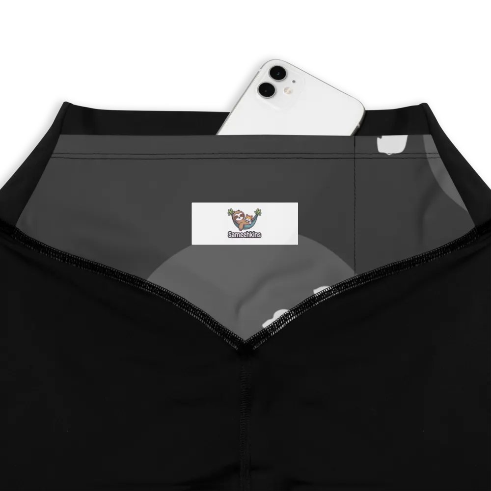 Grey Safari Chic Compression Leggings product image (6)