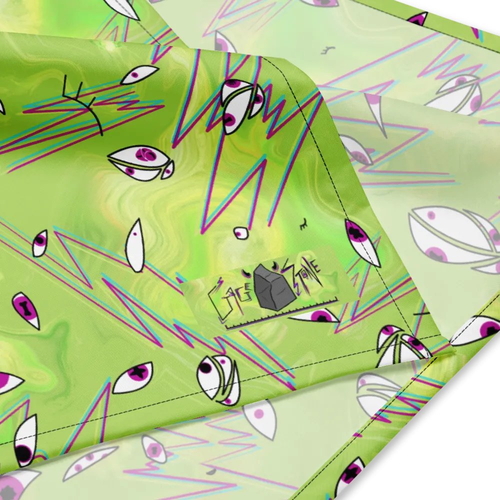 Eyes and Lightning Magic Bandana product image (2)