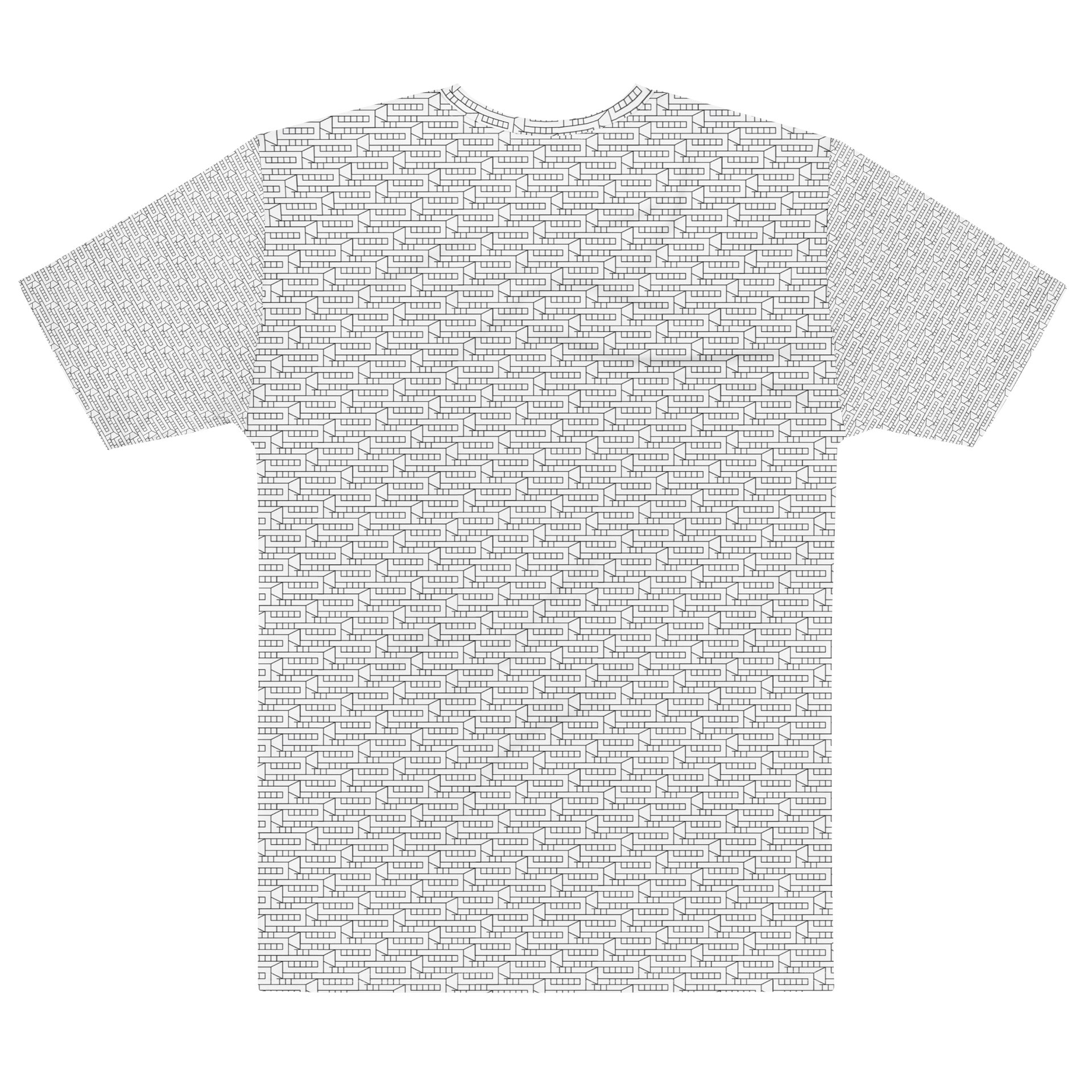Trumpet Tesselations Tee - White product image (2)
