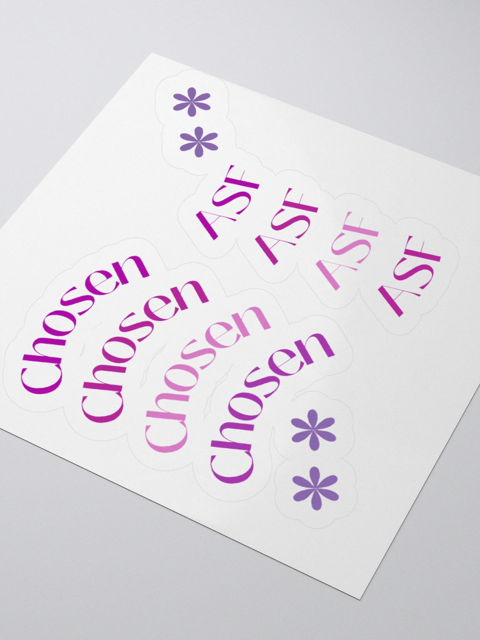 Chosen ASF Kiss Cut Stickers product image (3)