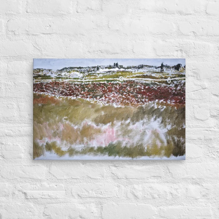 Charlie Isom's Farm (1988) on canvas ("16 x 24") product image (2)