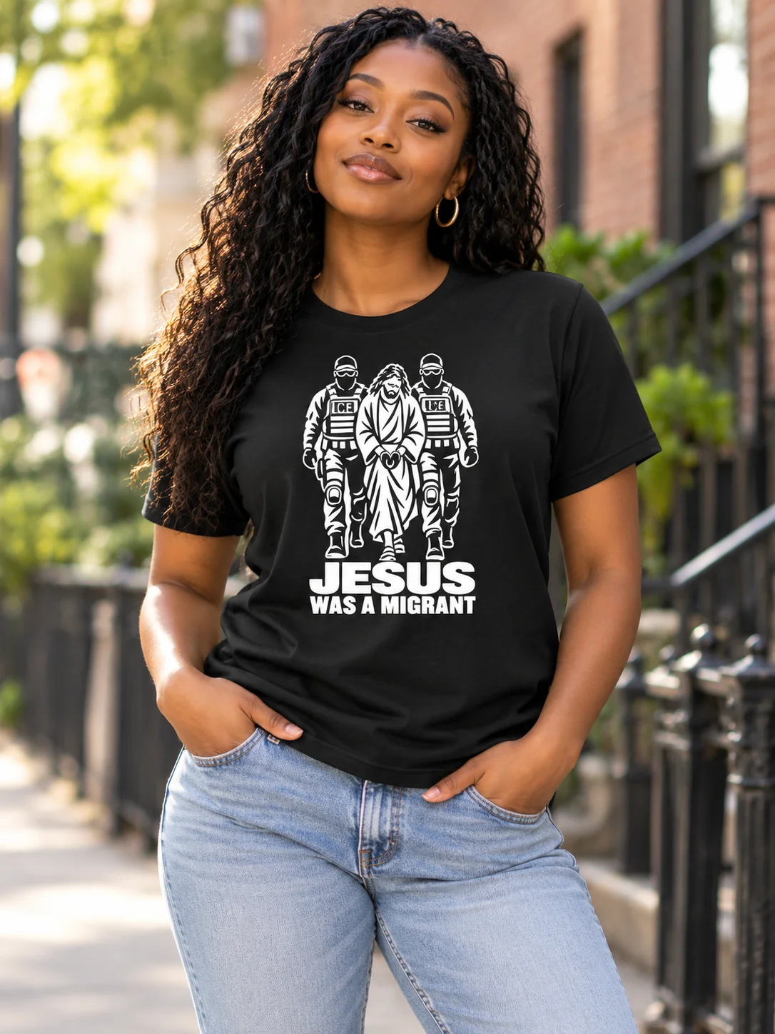 Original Just Sayin’ Brand Faith & Justice Apparel product photograph
