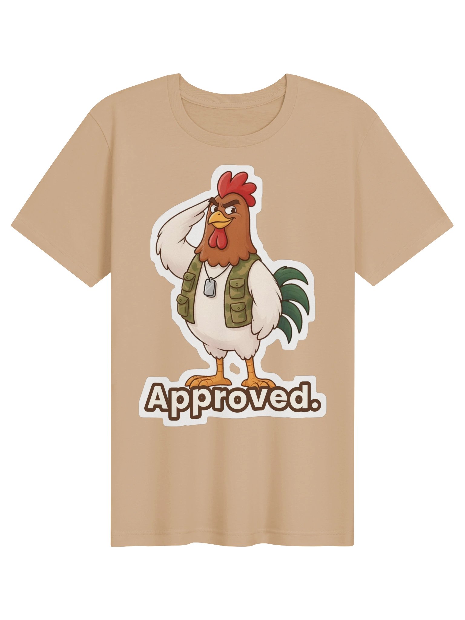 Colonel Cluckson Tee – "Approved." product image (1)