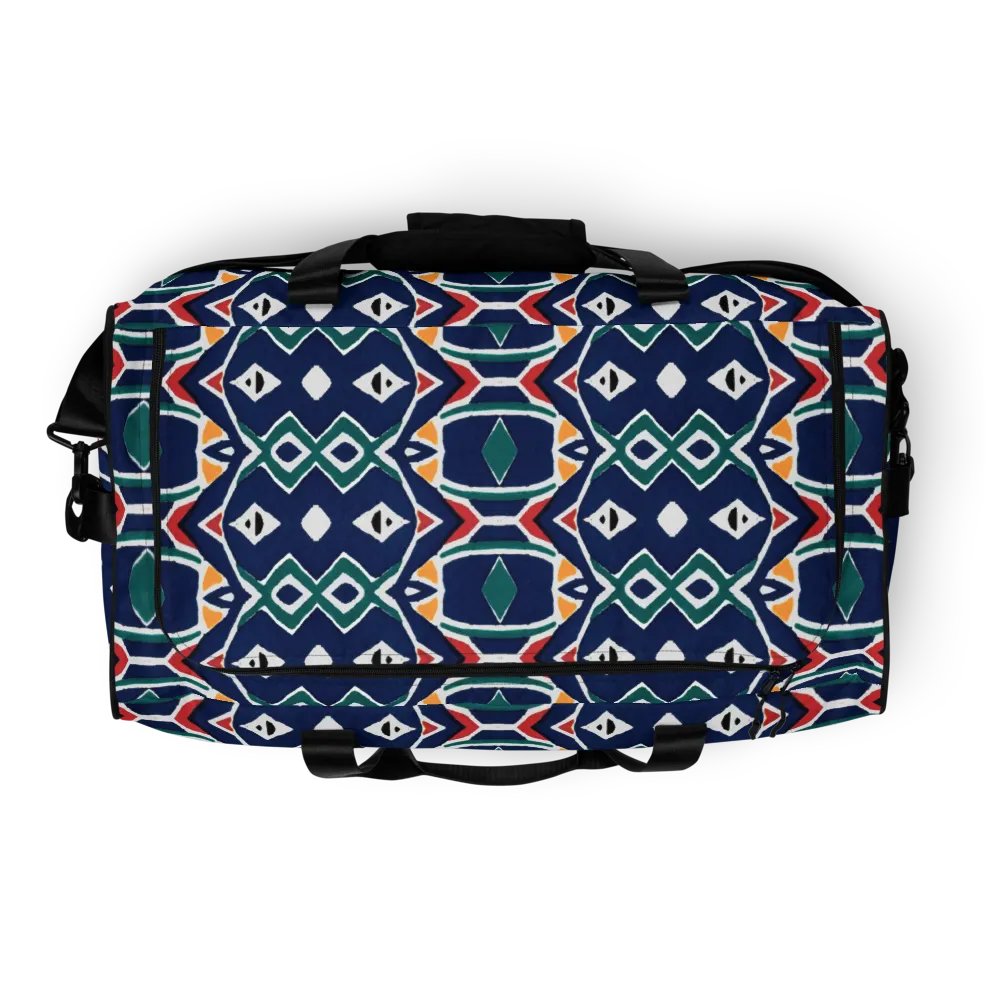 Geometric Symmetry All-Over Duffle Bag product image (10)