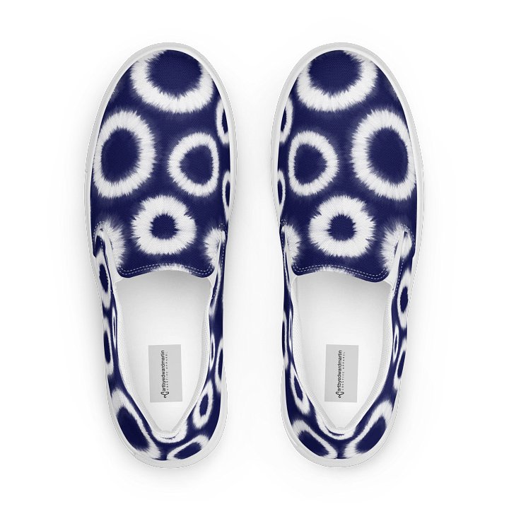 Midnight Circles Women's Slip-On Shoes product image (1)
