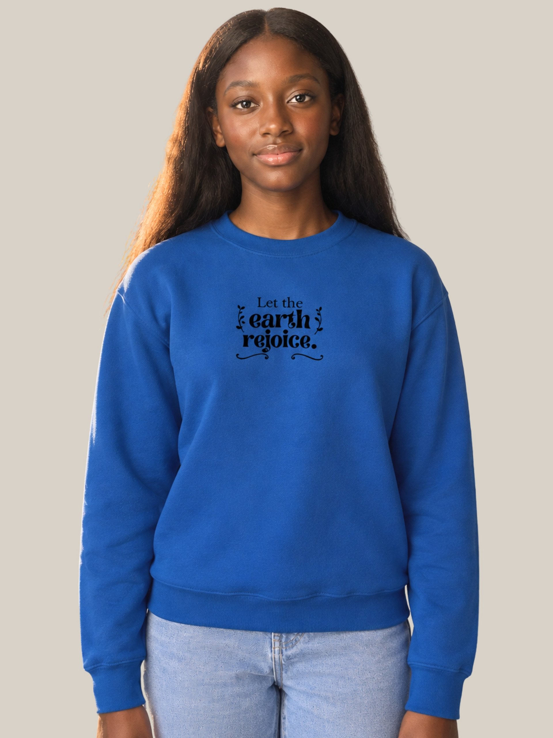 Embroidered Psalm 97 Girls Sweatshirt product image (1)