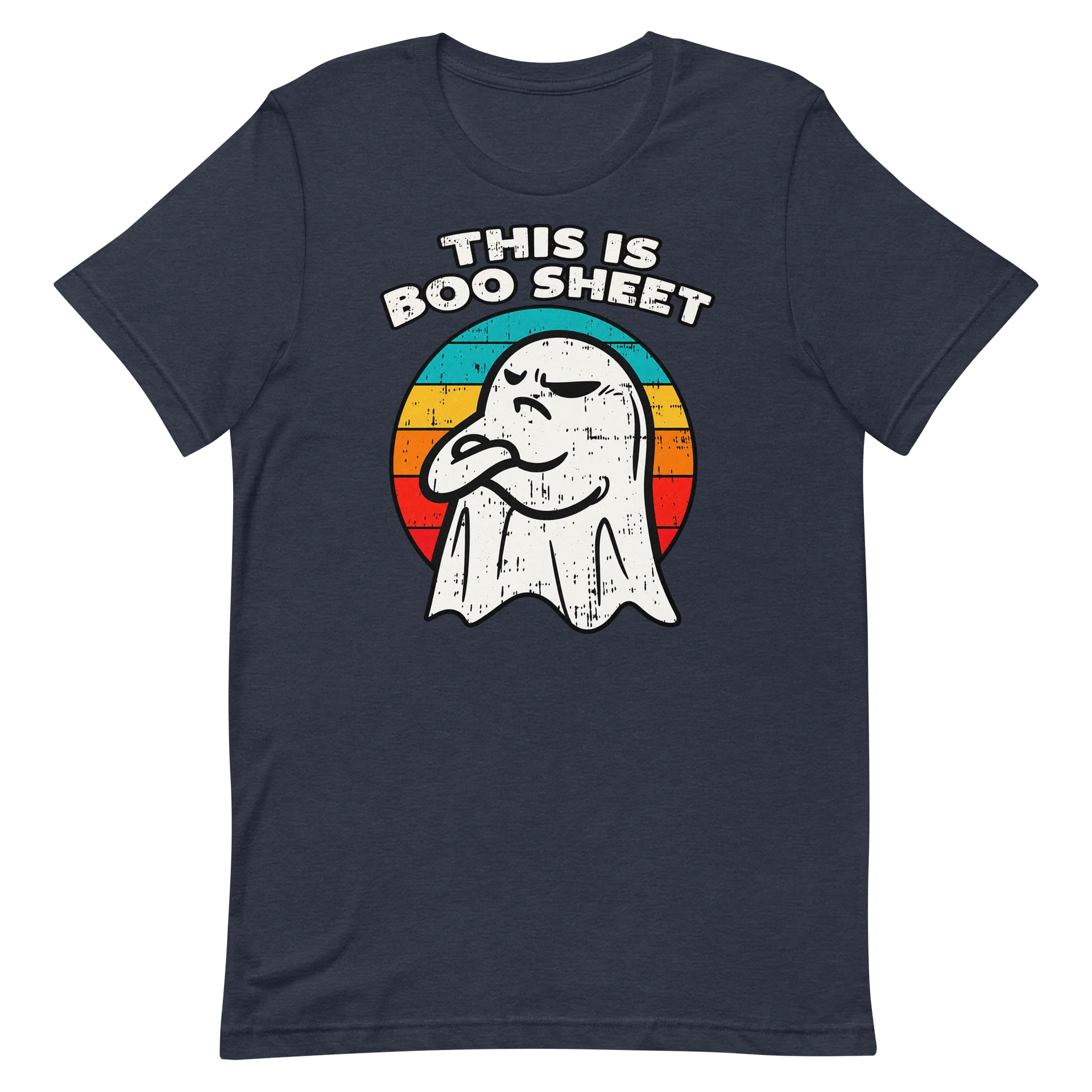 This Is Boo Sheet – Funny Ghost Vintage T-Shirt product image (2)