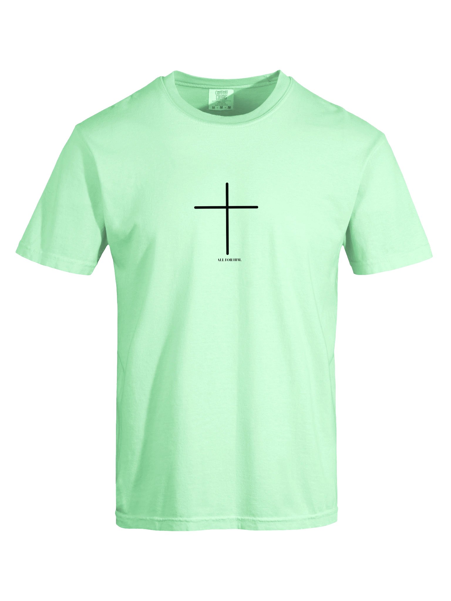 All for Him Basic Teal Tee product image (5)