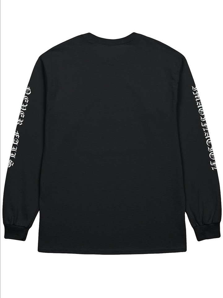 TOME ZERO - Long Sleeve Shirt - Front & 2 sleeves (Black) product image (2)