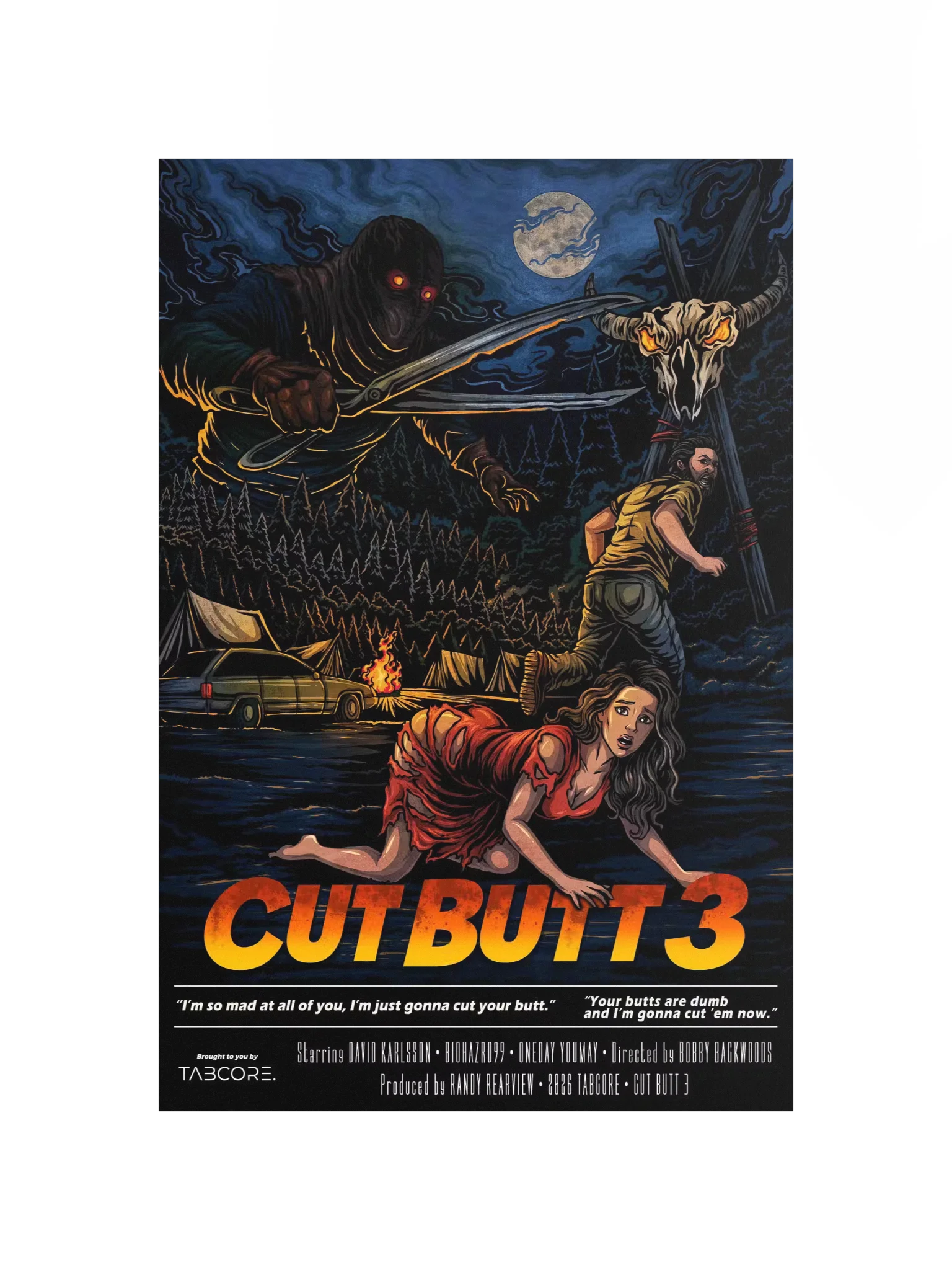 Cut Butt 3 - Movie Poster - Print product image (4)