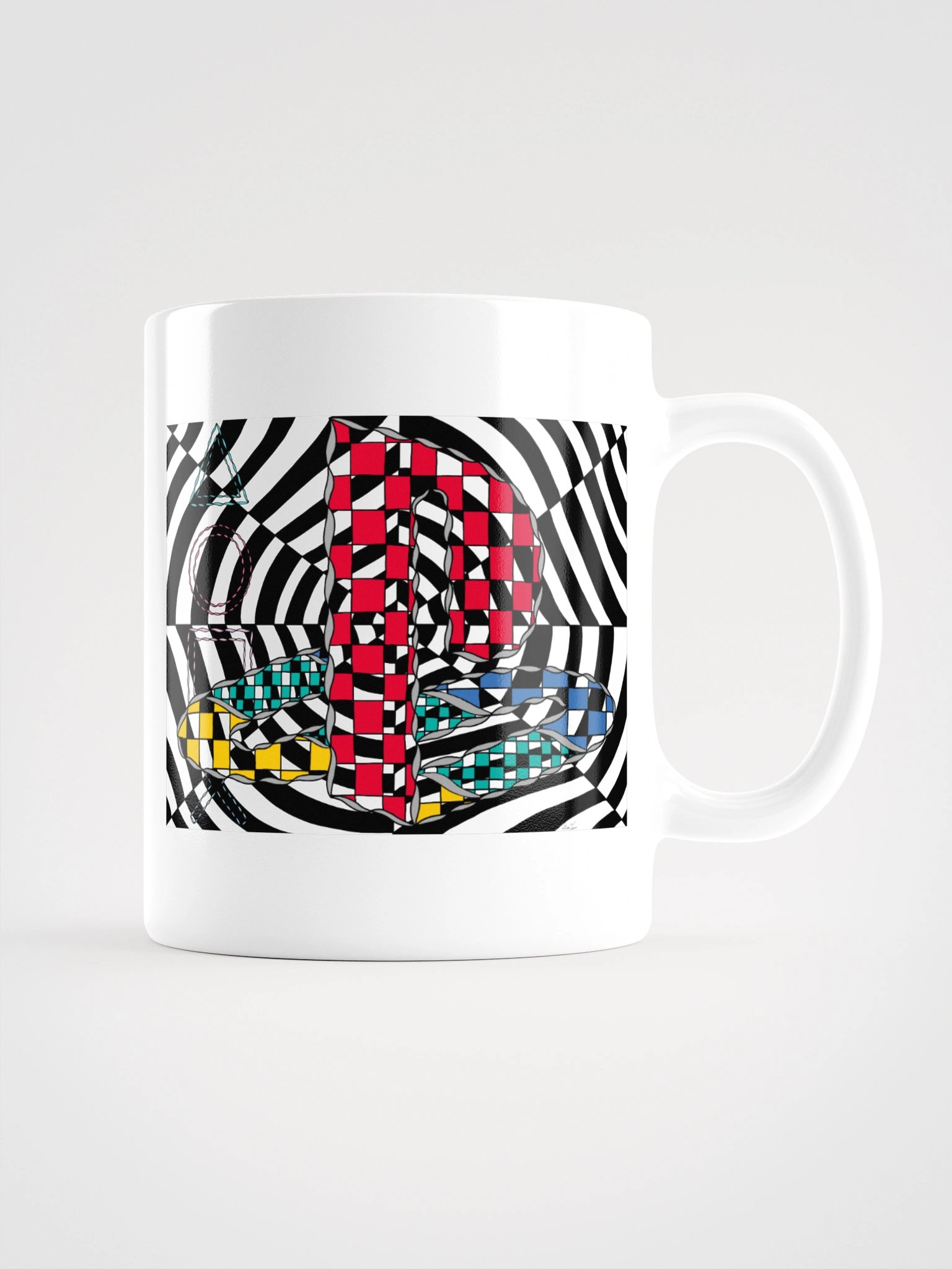 White Glossy Mug (PlayStation v3) product image (3)