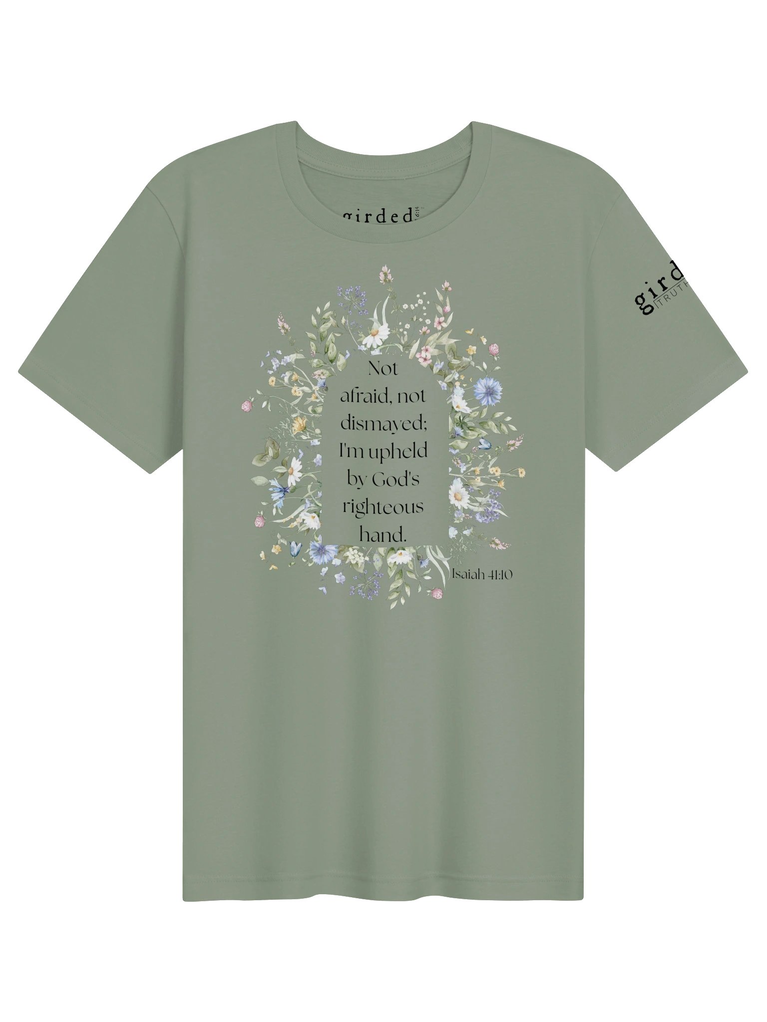 God's Righteous Hand Isaiah 41:10 Tee product image (1)