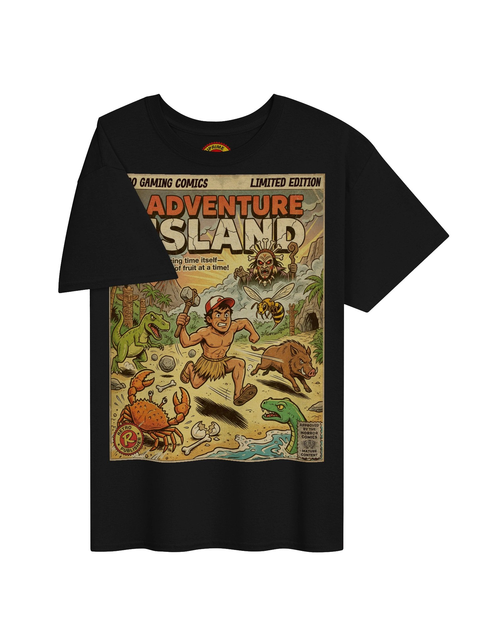 Adventure Island Comic Art T-Shirt product image (3)