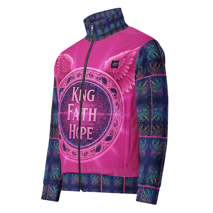 Unisex King Faith Hope Track Jacket product image (1)