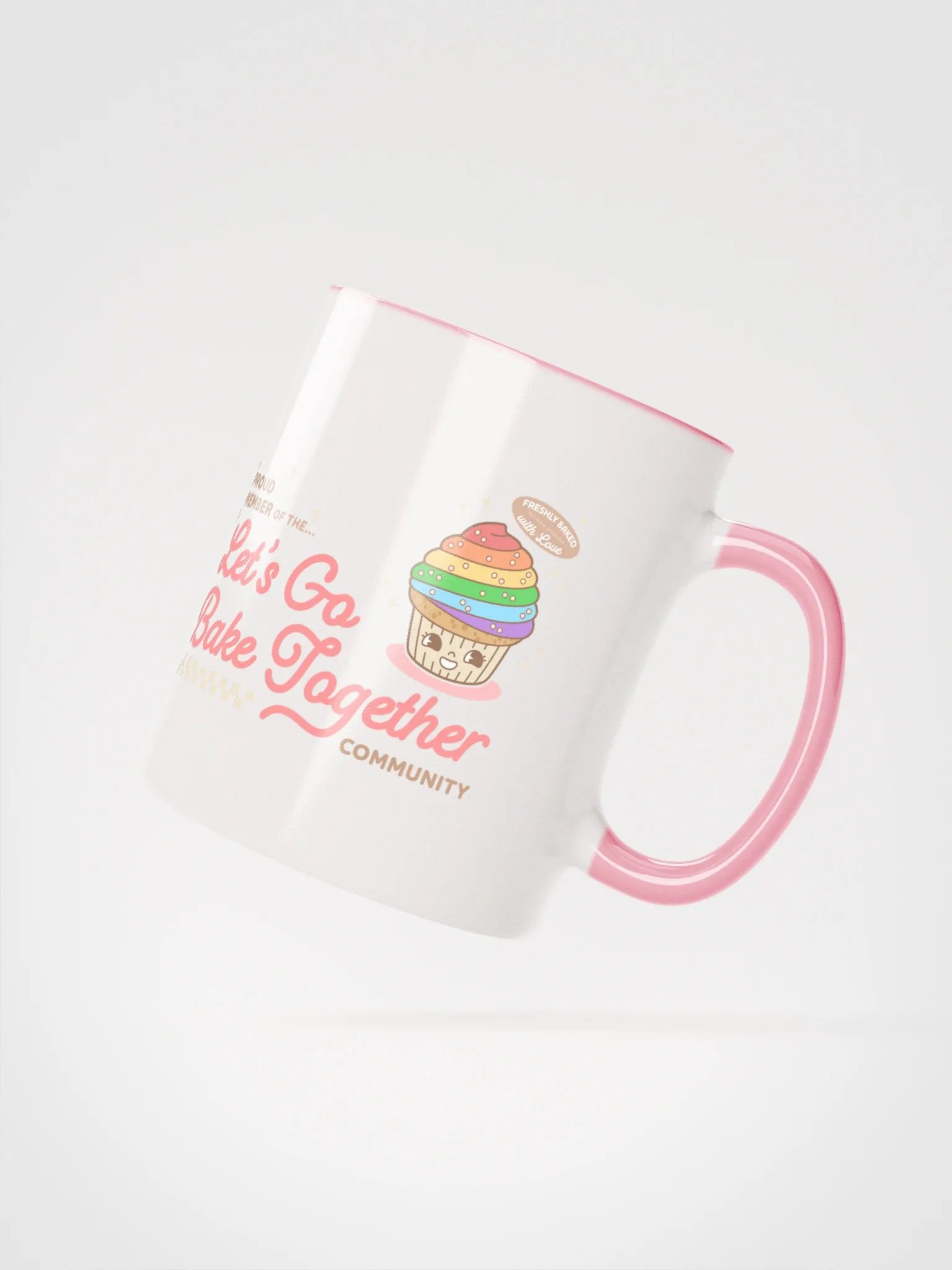 Let's Go Bake Togther - Pink Mug product image (2)