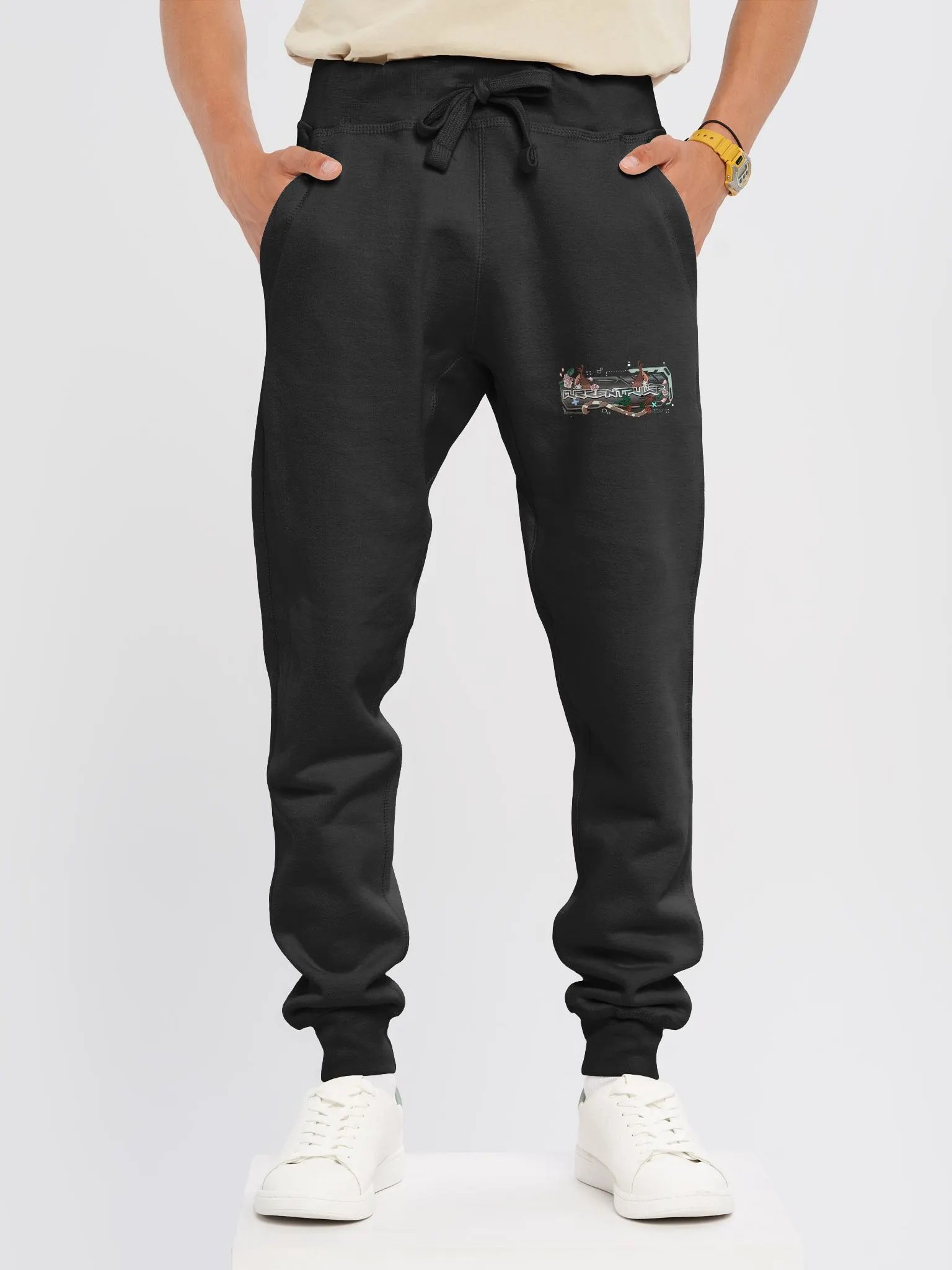 CurrentPulse "Logo" Fleece Joggers product image (3)