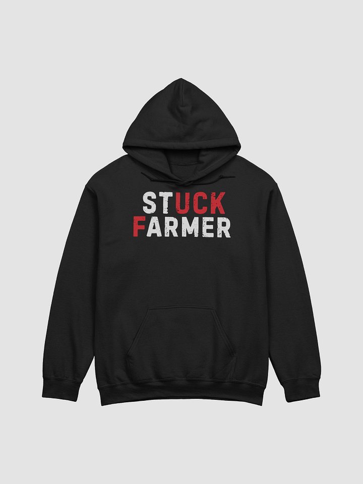 Stuck Farmer Distressed Hoodie product image (3)