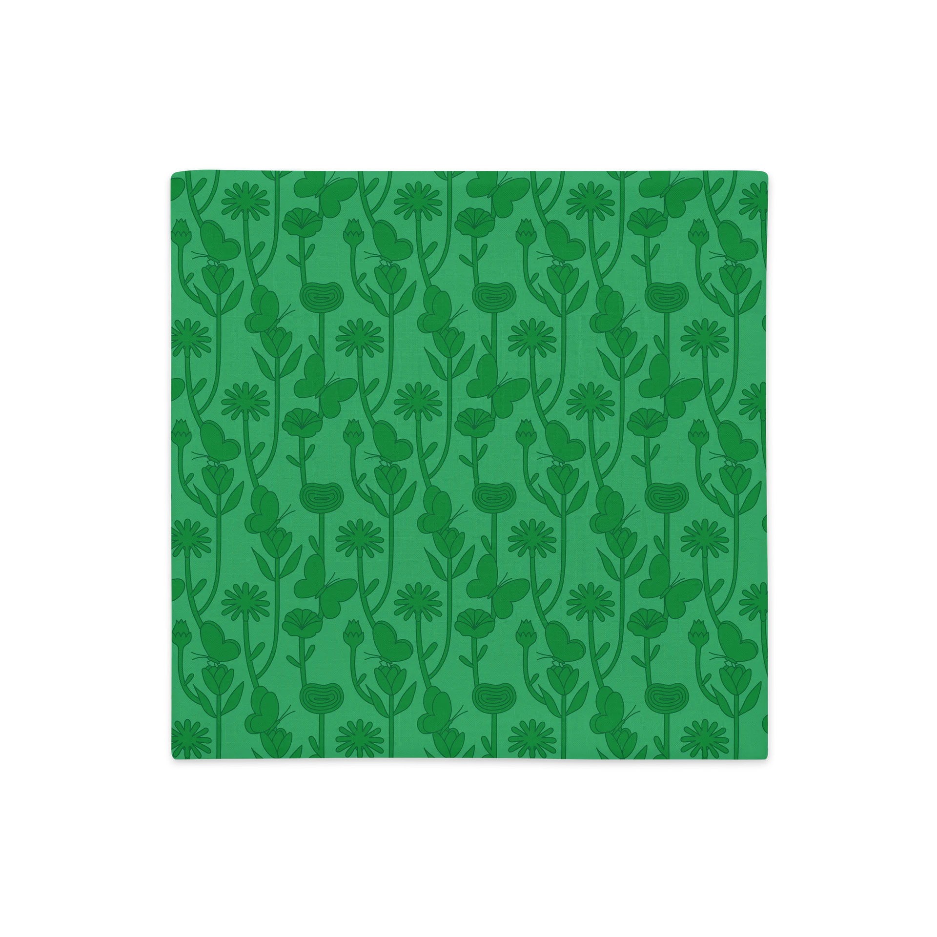 Bloom (green) Pillow case product image (1)