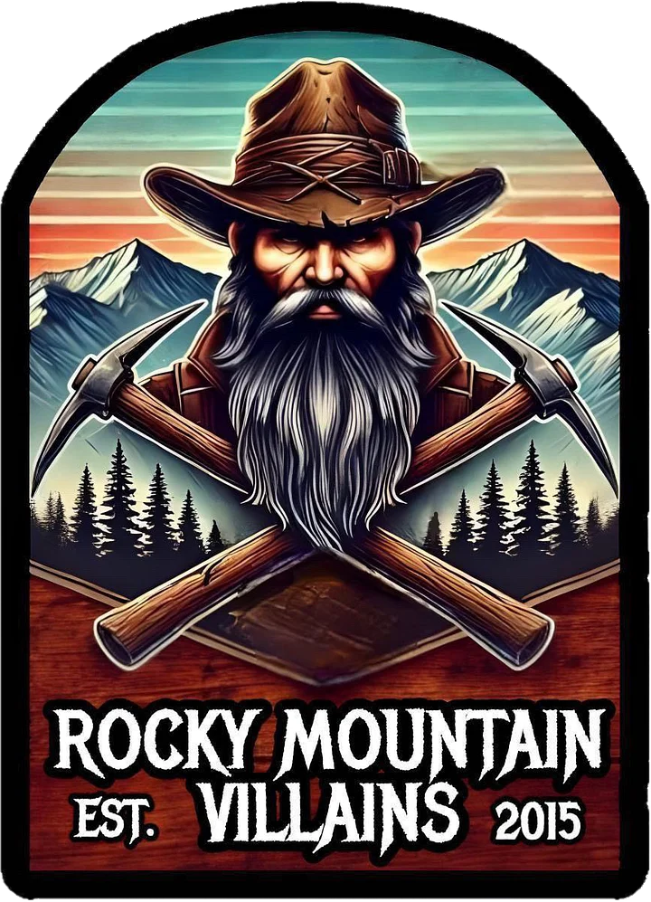 Rocky Mountain Villains Logo Sticker product image (1)