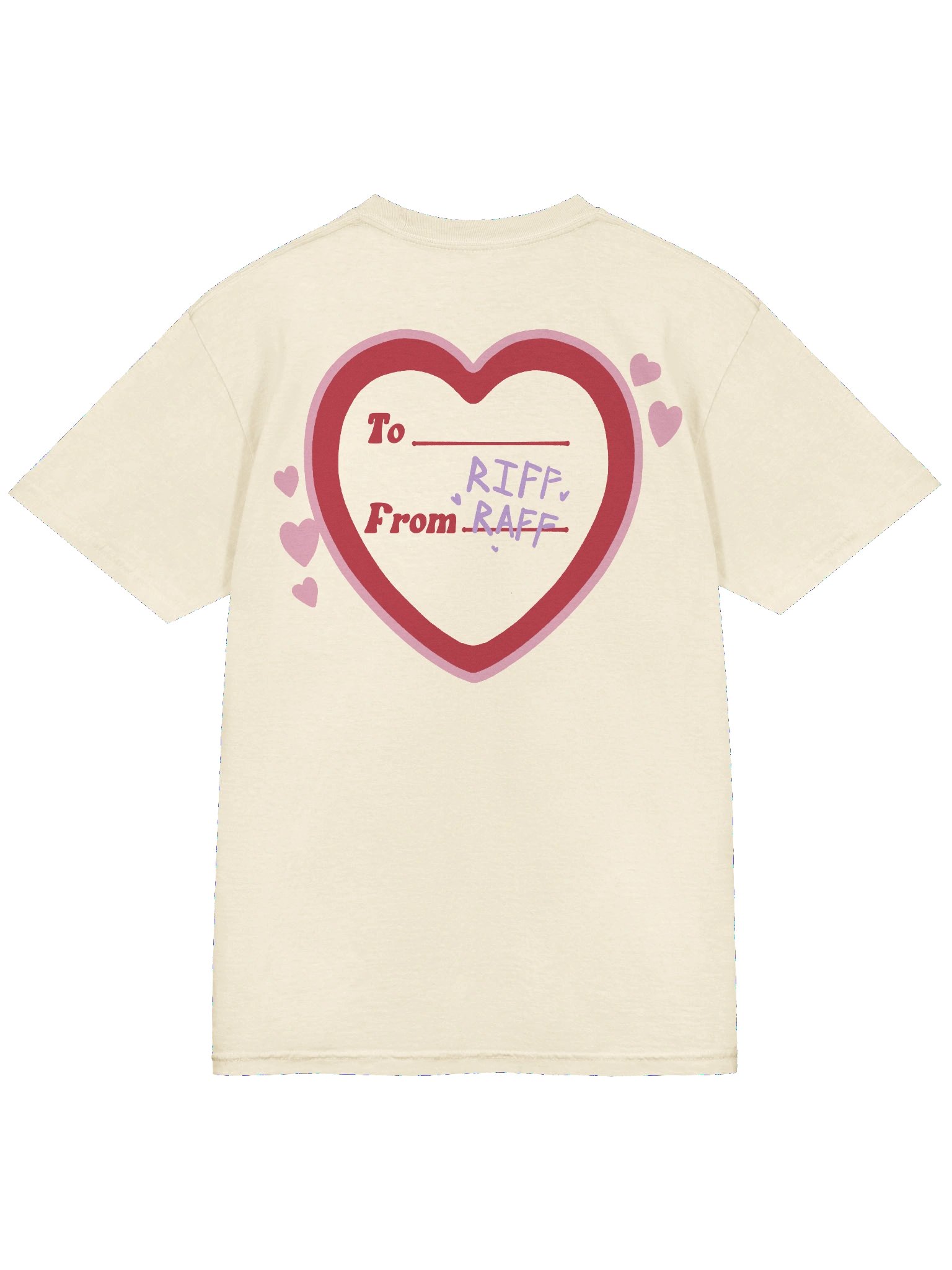 Riff Raff Conversation Hearts T-Shirt product image (14)