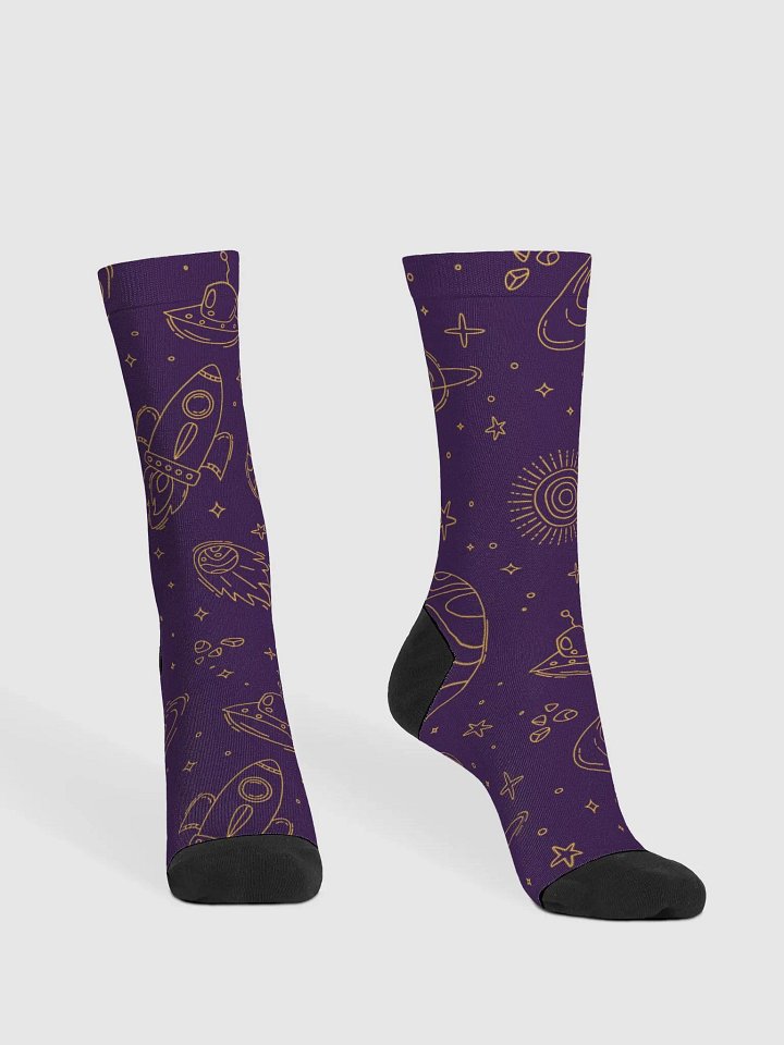 AstroAceTv Patterned Socks product image (2)