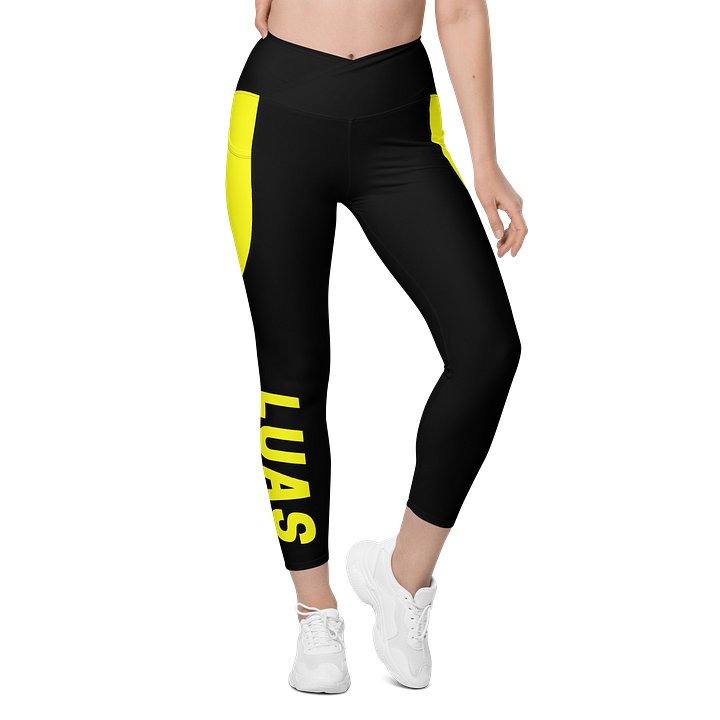 Luas | Crossover Semi Compression Leggings with Pockets & Sun protection product image (1)